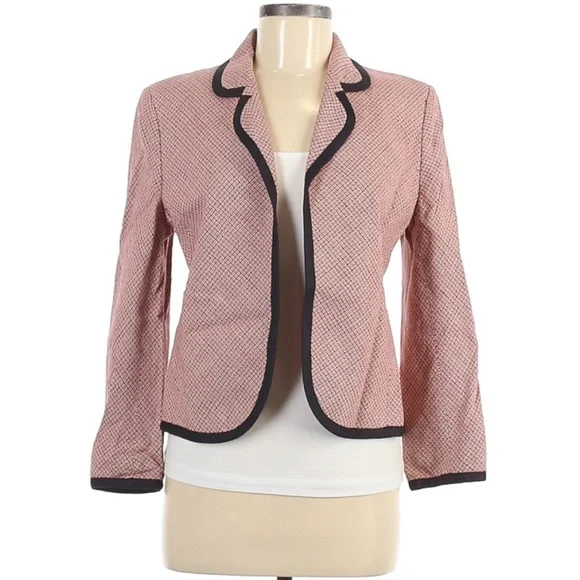 Anne klein hot sale open front blazer